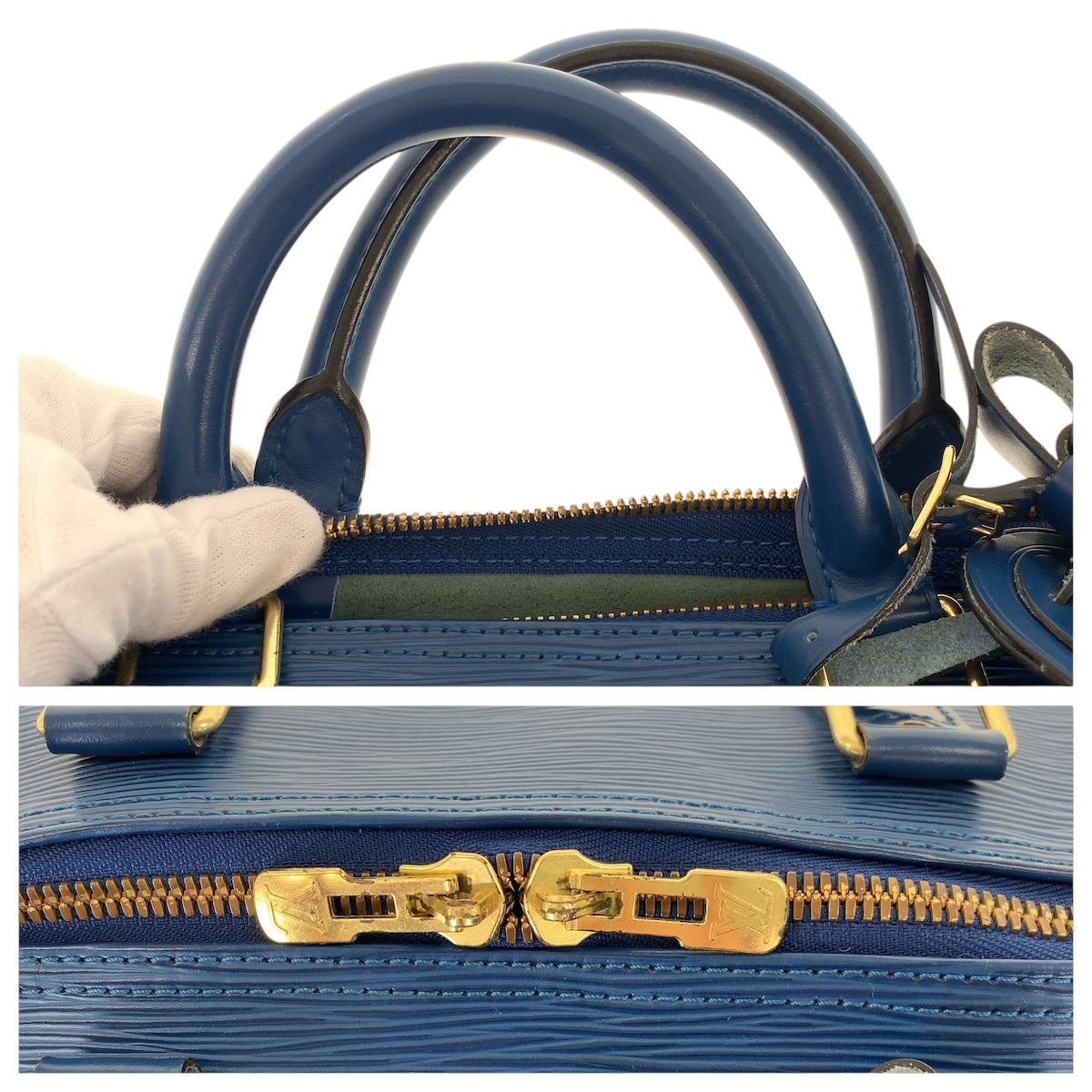 16444
LOUIS VUITTON ルイヴィトン エピ キーポ ル 50 トレドブルー ゴールド金具 レザー M42965 ボストンバッグ 男女兼用 レディース ABP58