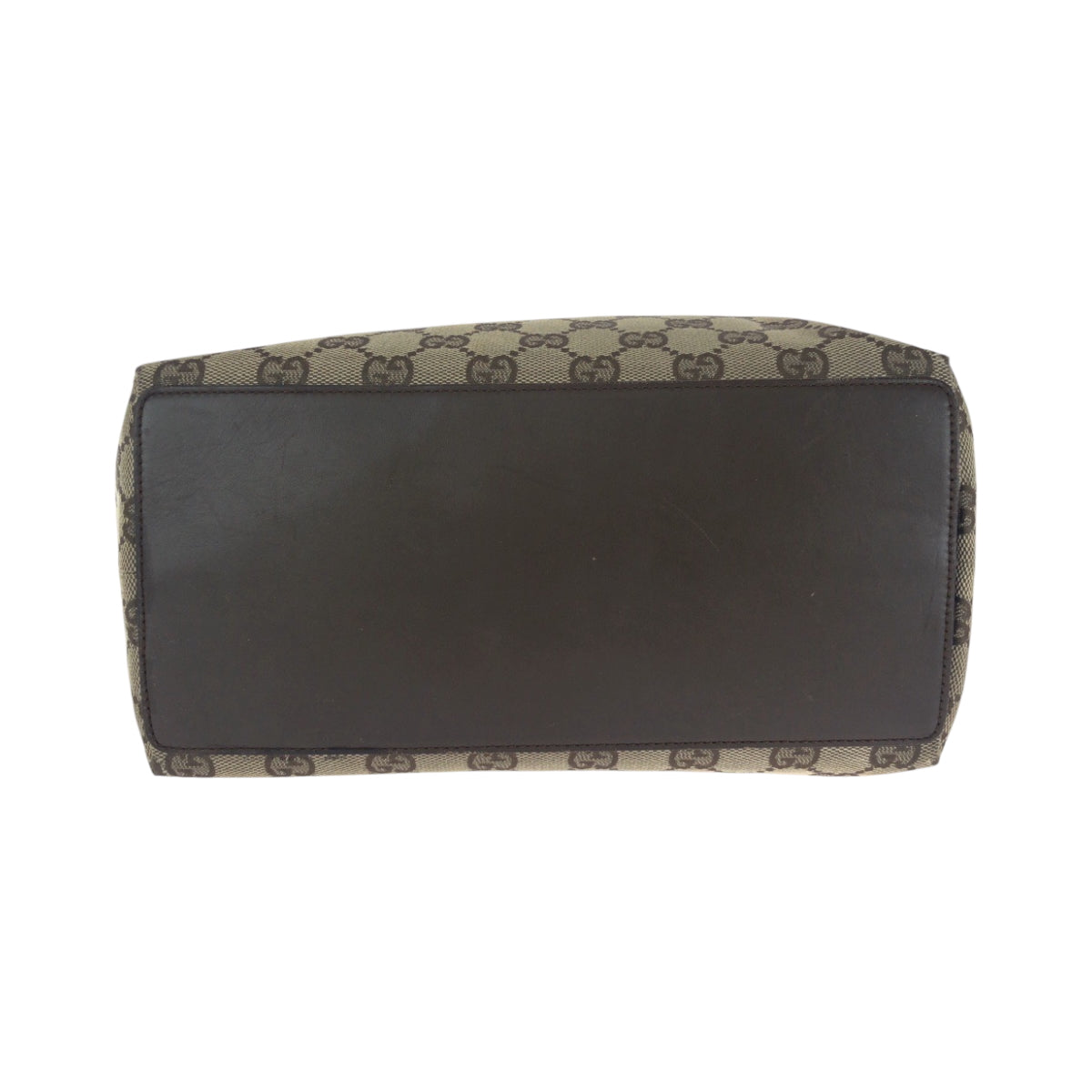 16467
GUCCI グッチ ブラウン ベージュ シルバー金具 GGキャンバス 31243 トートバッグ ショルダーバッグ  レディース AB20