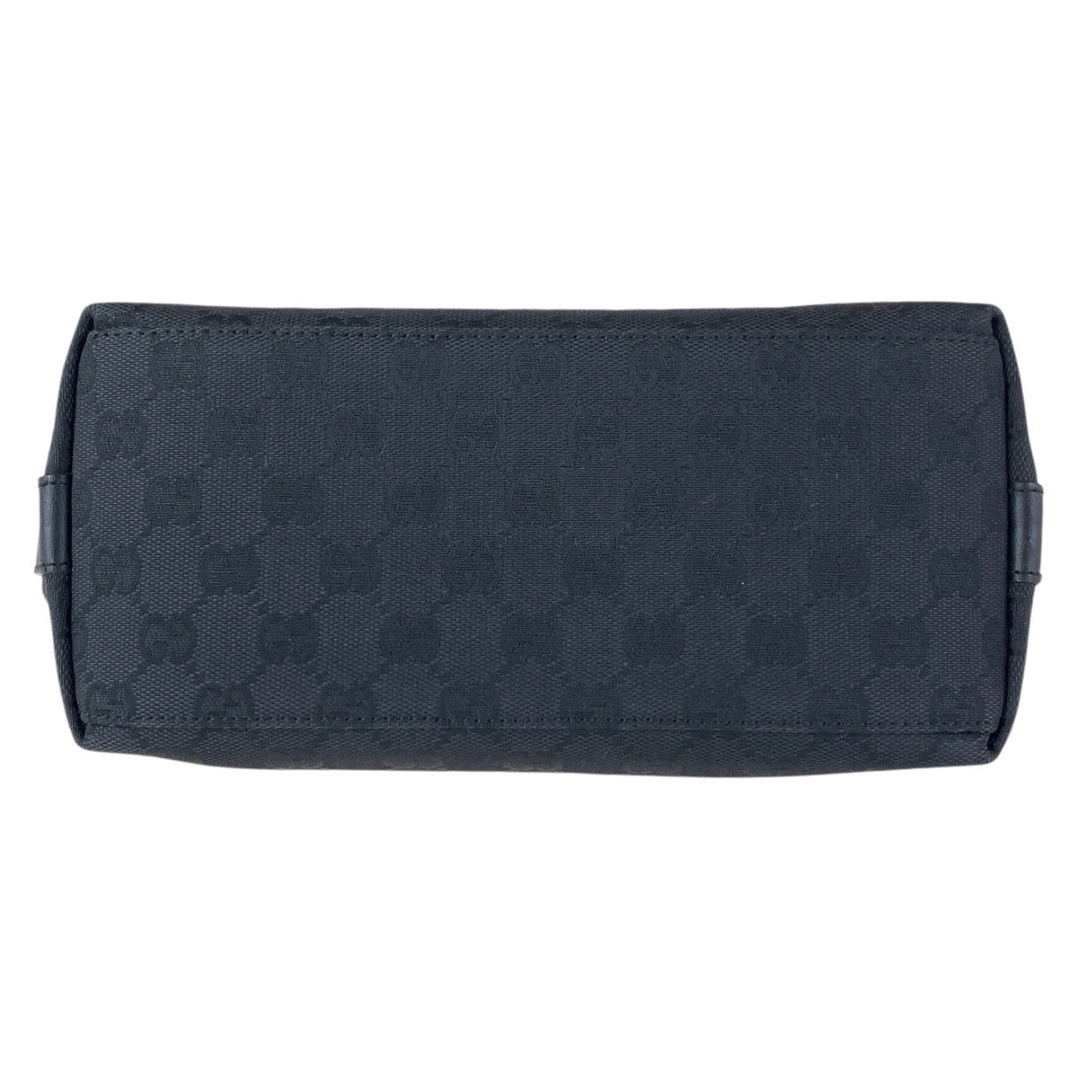 16469
GUCCI グッチ ブラック 黒 シルバー金具 GGキャンバス / レザー 000 0602 ホーボー ショルダーバッグ  レディース ABP38