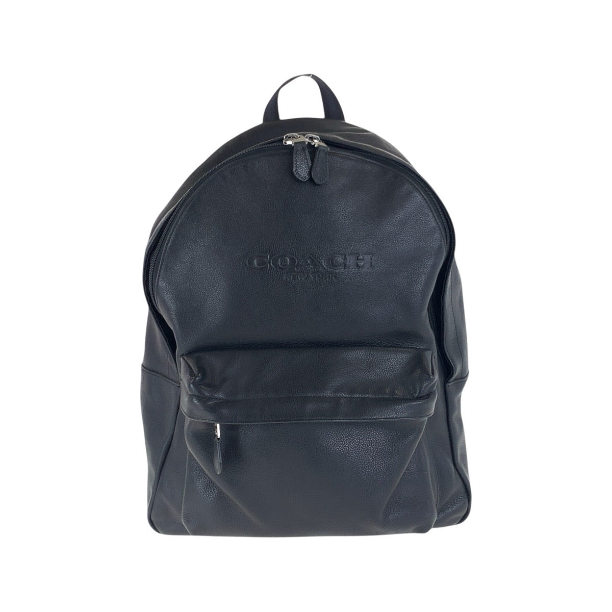 16494
COACH コーチ ブラック 黒 シルバー金具 レザー 54786 リュック バックパック  メンズ ABP19