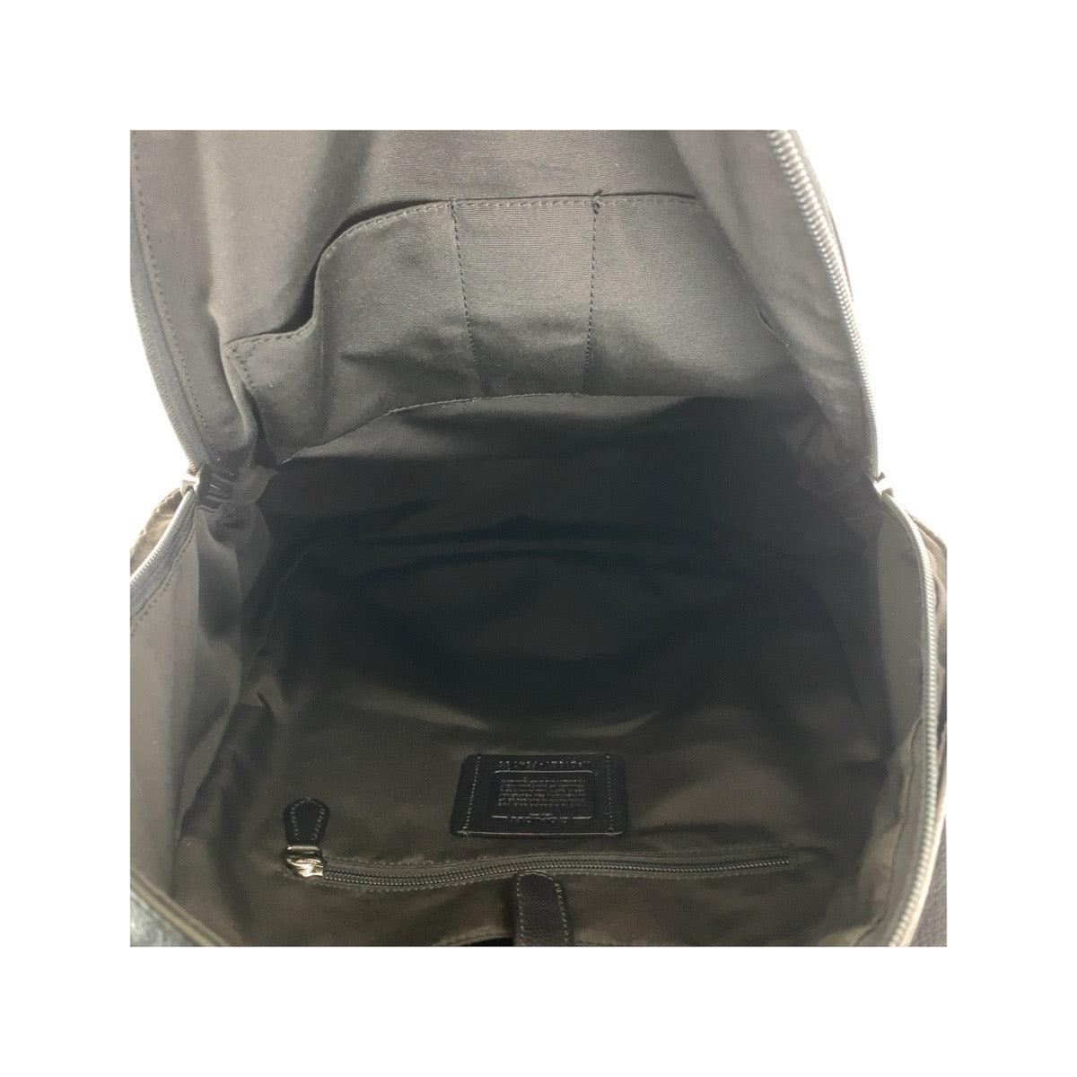 16494
COACH コーチ ブラック 黒 シルバー金具 レザー 54786 リュック バックパック  メンズ ABP19