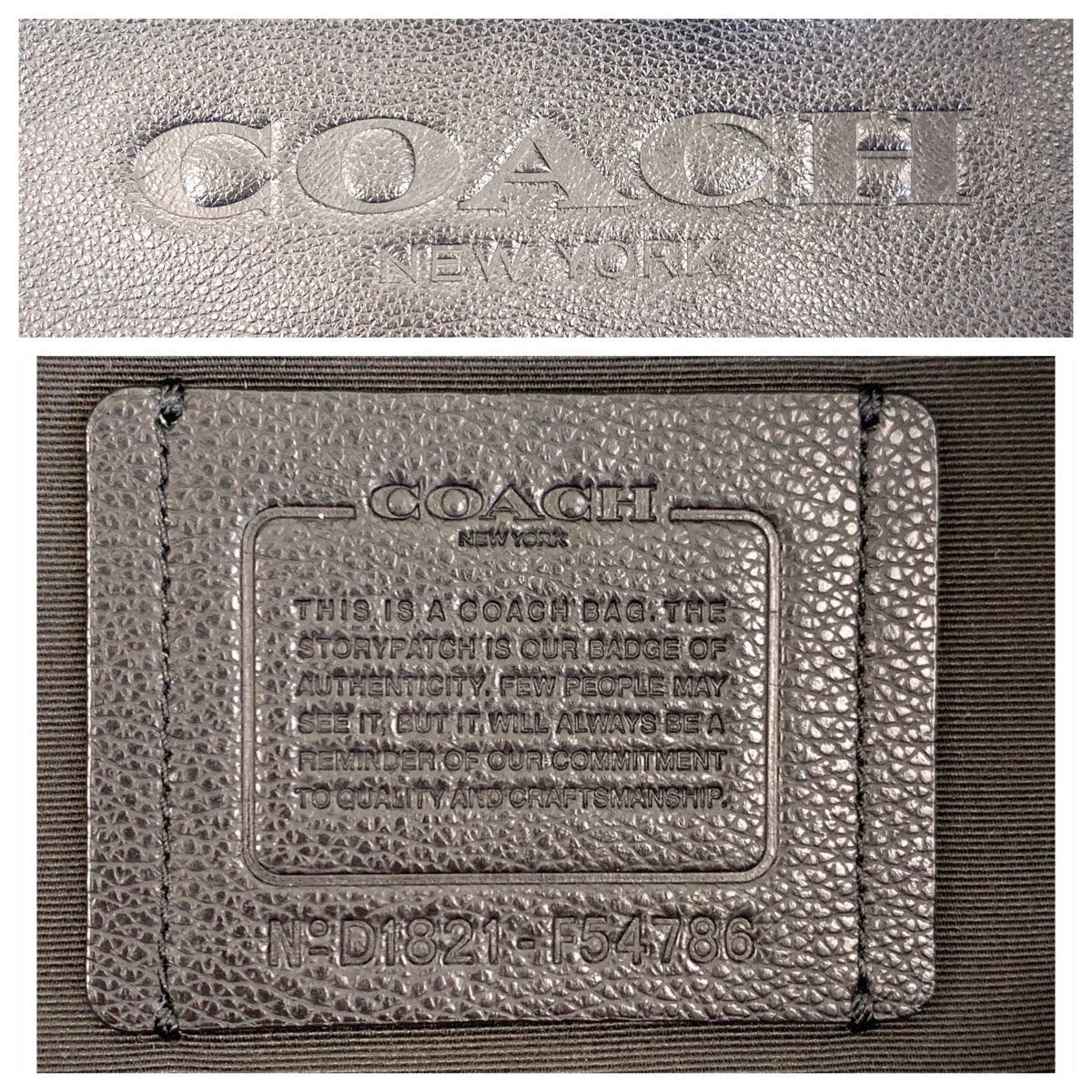 16494
COACH コーチ ブラック 黒 シルバー金具 レザー 54786 リュック バックパック  メンズ ABP19