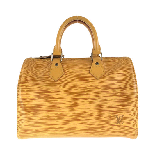16501
LOUIS VUITTON ルイヴィトン エピ スピーディ 25  タッシリイエロー ゴールド金具 レザー M43019 ハンドバッグ ミニボストンバッグ  レディース AB48