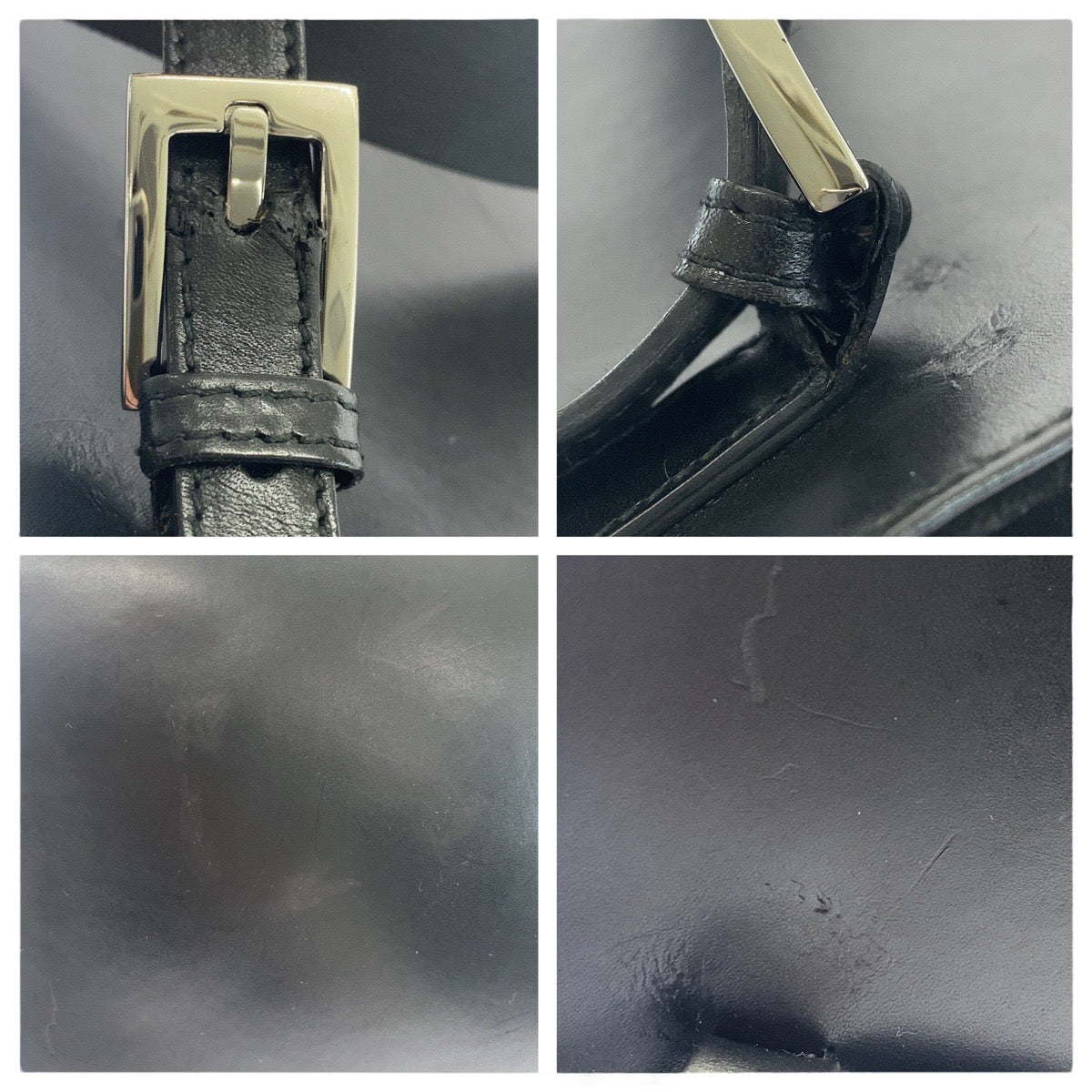 16502
GUCCI グッチ ジャッキー ブラック シルバー金具 スウェード / レザー 003 0236 リュックサック バックパック  レディース AB50