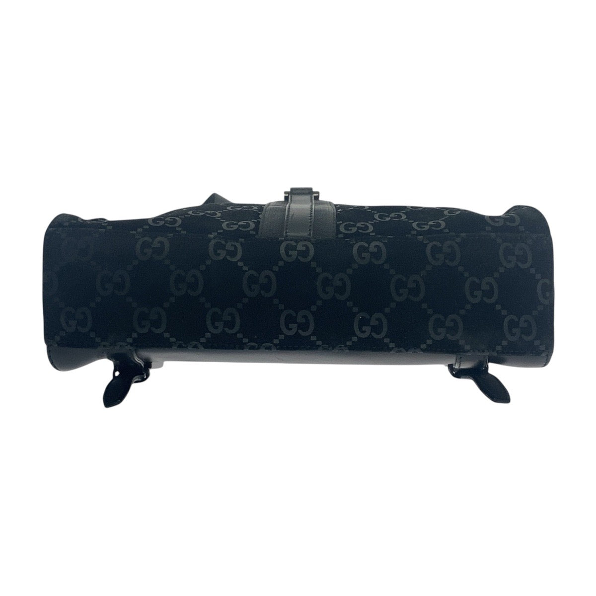 16502
GUCCI グッチ ジャッキー ブラック シルバー金具 スウェード / レザー 003 0236 リュックサック バックパック レディース AB50