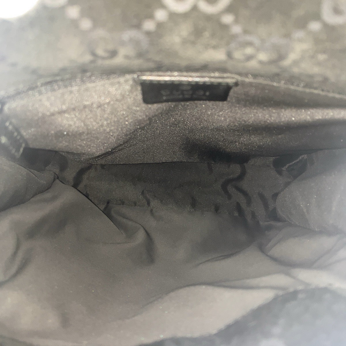 16502
GUCCI グッチ ジャッキー ブラック シルバー金具 スウェード / レザー 003 0236 リュックサック バックパック  レディース AB50