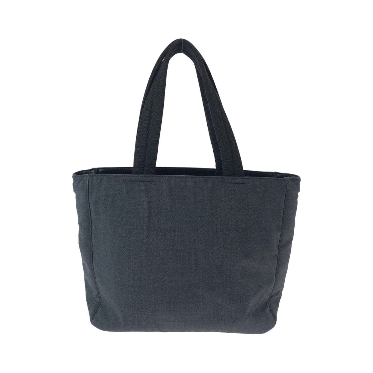 16506
PRADA プラダ プラダスポーツ 三角ロゴプレート グレー ブラック キャンバス トートバッグ ショルダーバッグ  レディース AB24