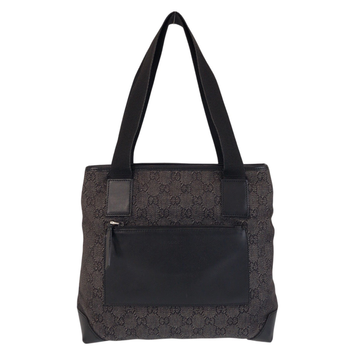 16514
GUCCI グッチ ブラック 黒 GGキャンバス / レザー 28893 トートバッグ ショルダーバッグ  レディース ABP34