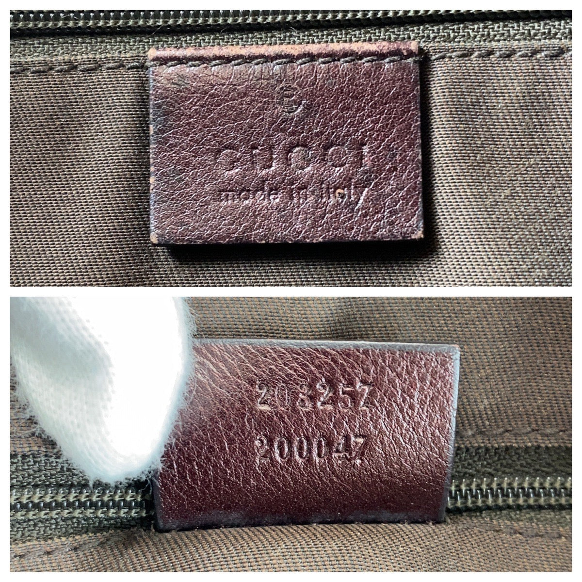 16530
GUCCI グッチ アビー グッチシマ ブラウン ゴールド金具 レザー 203257 ショルダーバッグ ポシェット  レディース AB32