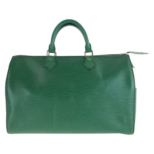 16546
LOUIS VUITTON ルイヴィトン エピ スピーディ 35 ボルネオグリーン ゴールド金具 レザー M42994 ハンドバッグ ミニボストンバッグ  レディース ABP48