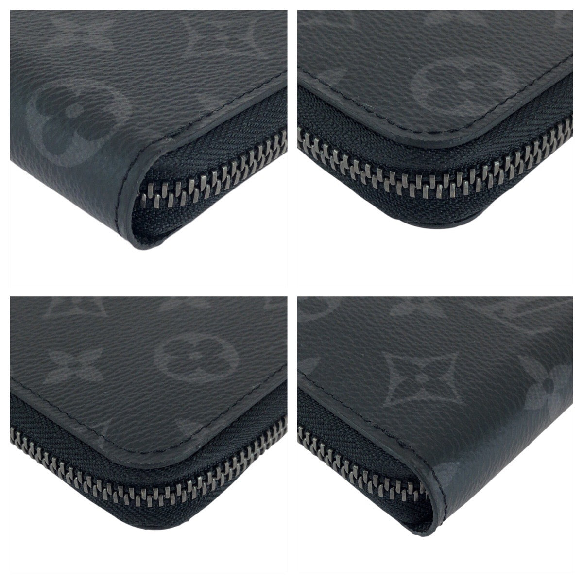 16553
LOUIS VUITTON ルイヴィトン モノグラムエクリプス ジッピー ウォレット ヴェルティカル ブラック 黒 PVC M62295 長財布 ロングウォレット  メンズ A45