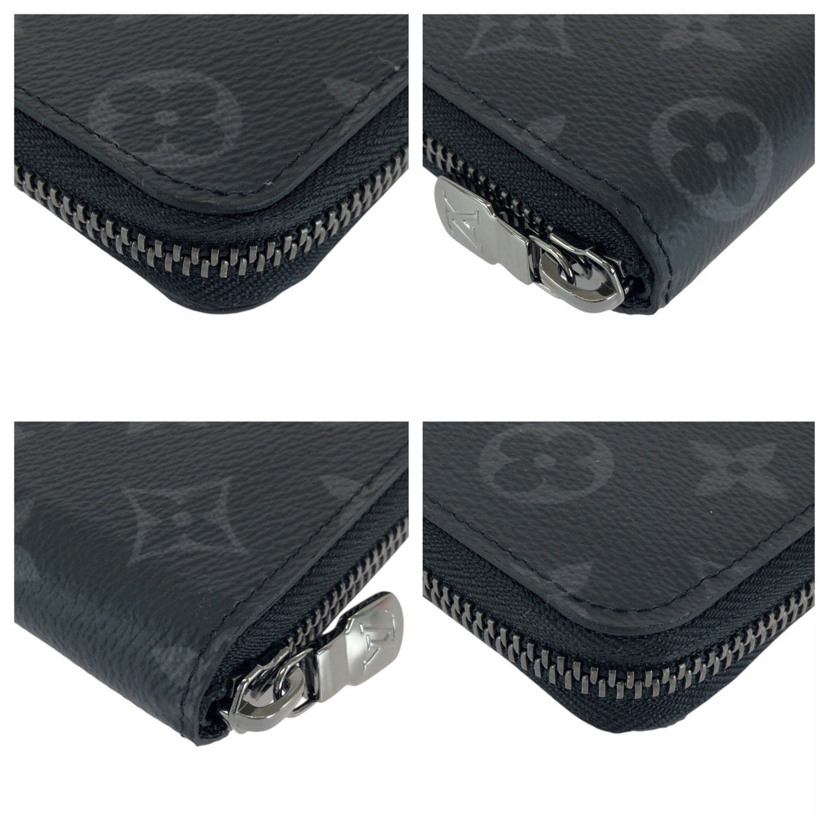 16553
LOUIS VUITTON ルイヴィトン モノグラムエクリプス ジッピー ウォレット ヴェルティカル ブラック 黒 PVC M62295 長財布 ロングウォレット  メンズ A45