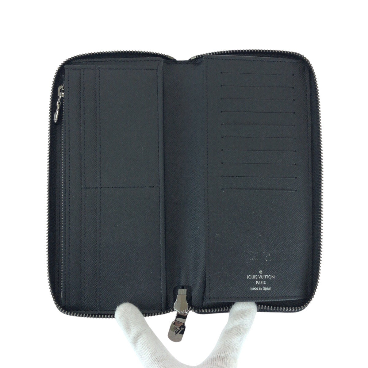 16553
LOUIS VUITTON ルイヴィトン モノグラムエクリプス ジッピー ウォレット ヴェルティカル ブラック 黒 PVC M62295 長財布 ロングウォレット  メンズ A45