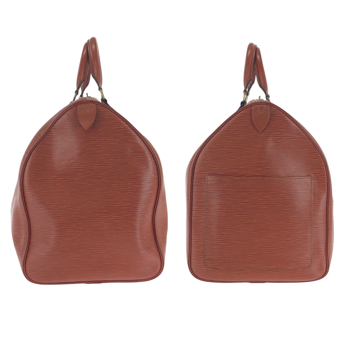 16554
LOUIS VUITTON ルイヴィトン エピ キーポル50 ブラウン ゴールド金具 エピレザー M42963 ボストンバッグ ハンドバッグ  レディース AB64