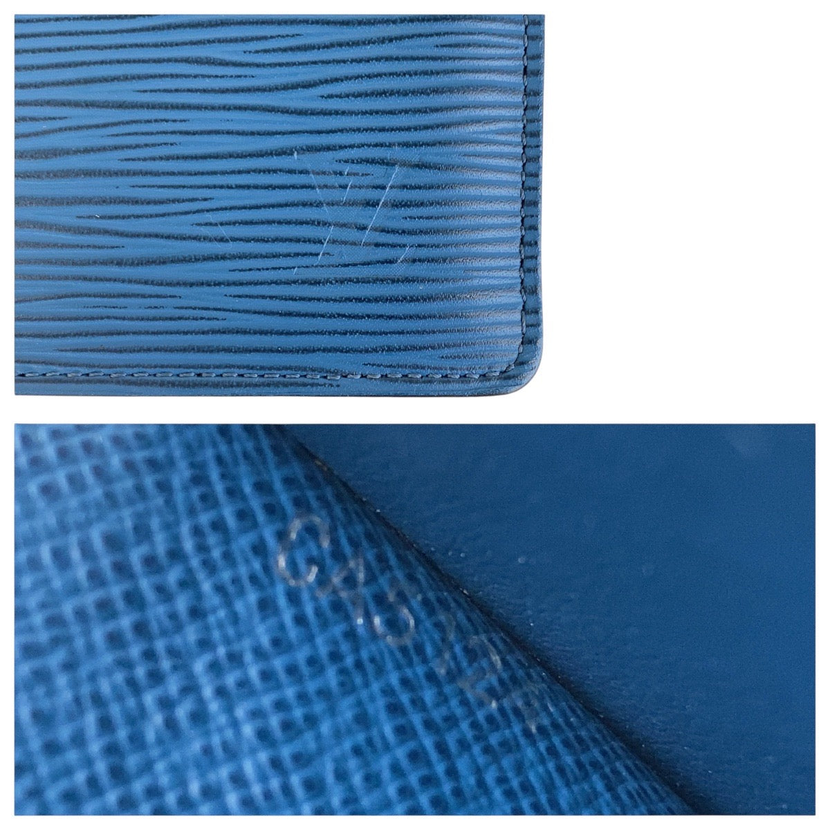 16569
LOUIS VUITTON ルイヴィトン エピ ポルトフォイユ ブラザ ブルーセレスト シルバー金具 レザー M60616 長財布 ロングウォレット  メンズ