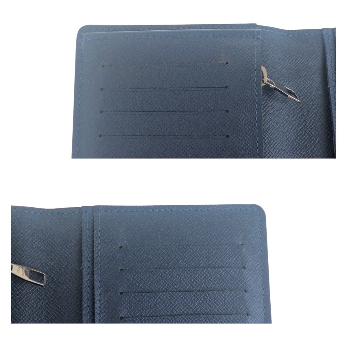 16570
LOUIS VUITTON ルイヴィトン タイガ ポルトフォイユ ブラザ ネイビー シルバー金具 レザー M30501 長財布 ロングウォレット  メンズ A35