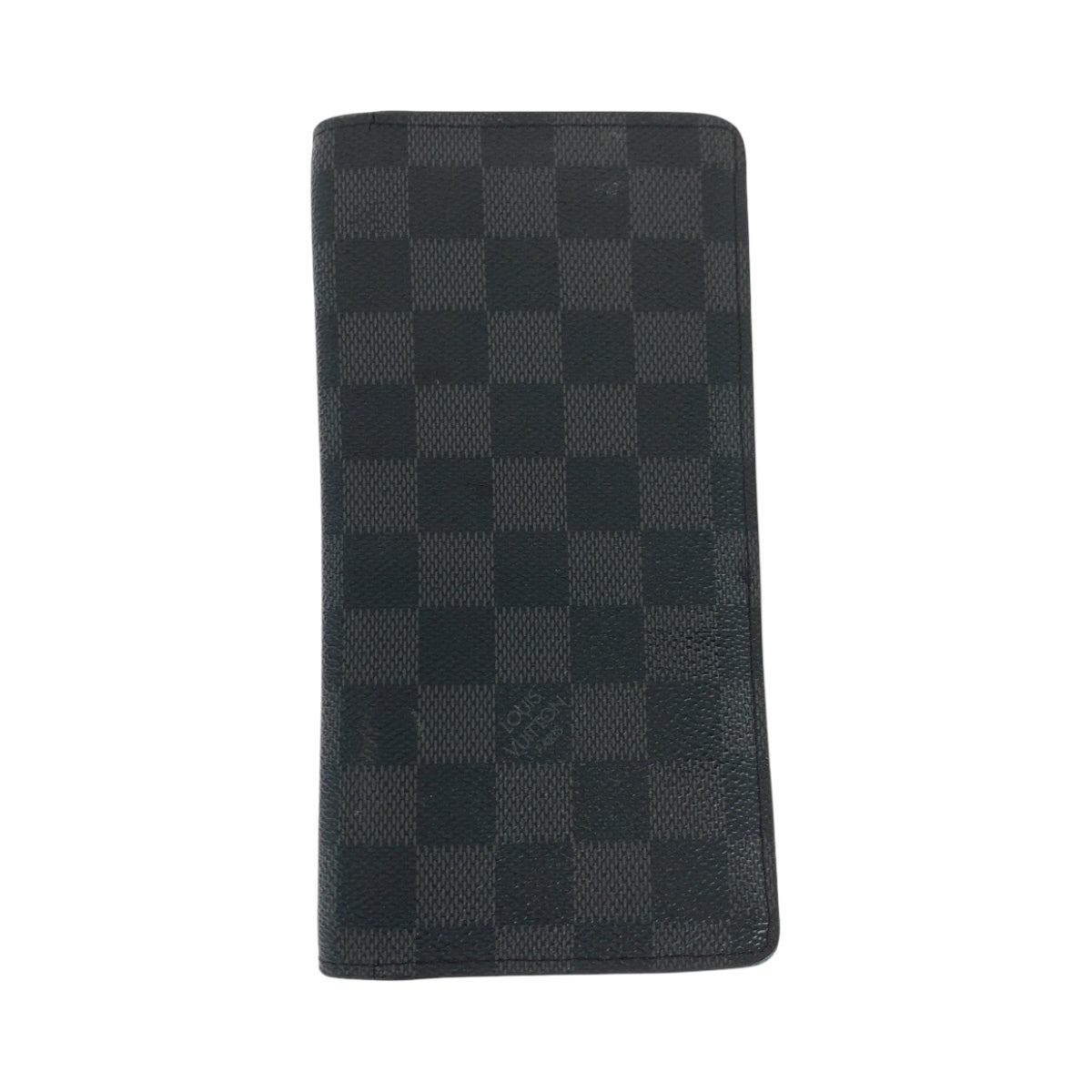 16571
LOUIS VUITTON ルイヴィトン ダミエ グラフィット ポルトフォイユ ブラザ ブラック 黒 グレー シルバー金具 PVC N62665 長財布 ロングウォレット  メンズ
