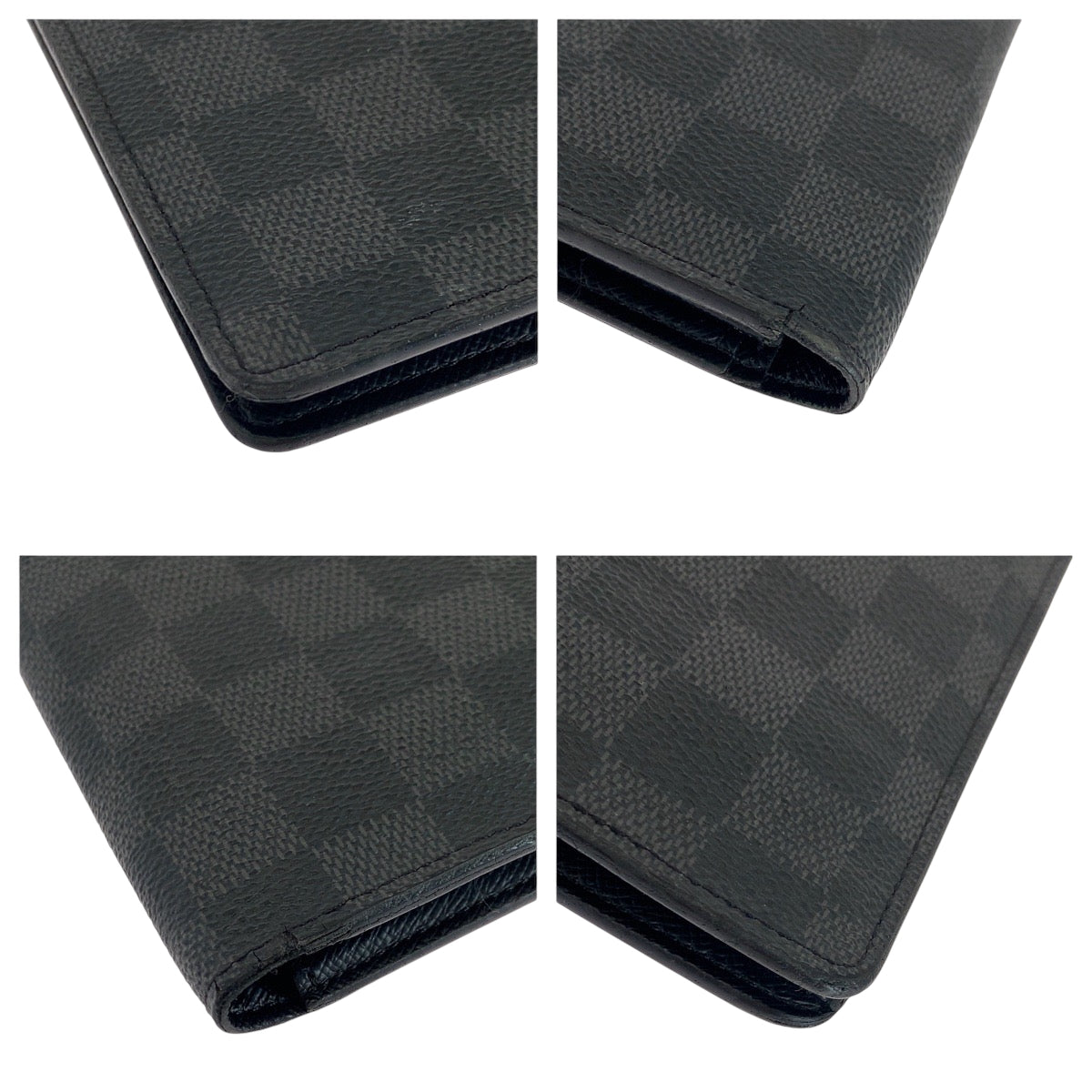 16571
LOUIS VUITTON ルイヴィトン ダミエ グラフィット ポルトフォイユ ブラザ ブラック 黒 グレー シルバー金具 PVC N62665 長財布 ロングウォレット  メンズ