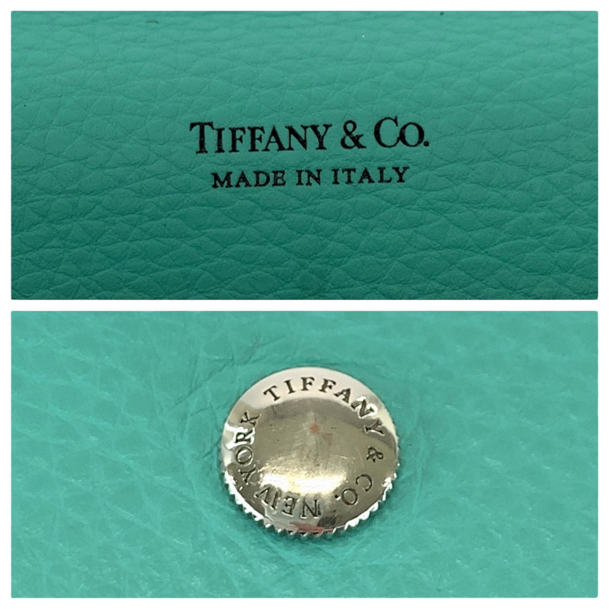 16579
TIFFANY&Co. ティファニー コンチネンタル ティファニーブルー シルバー金具 レザー 長財布 ロングウォレット レディース ABP33