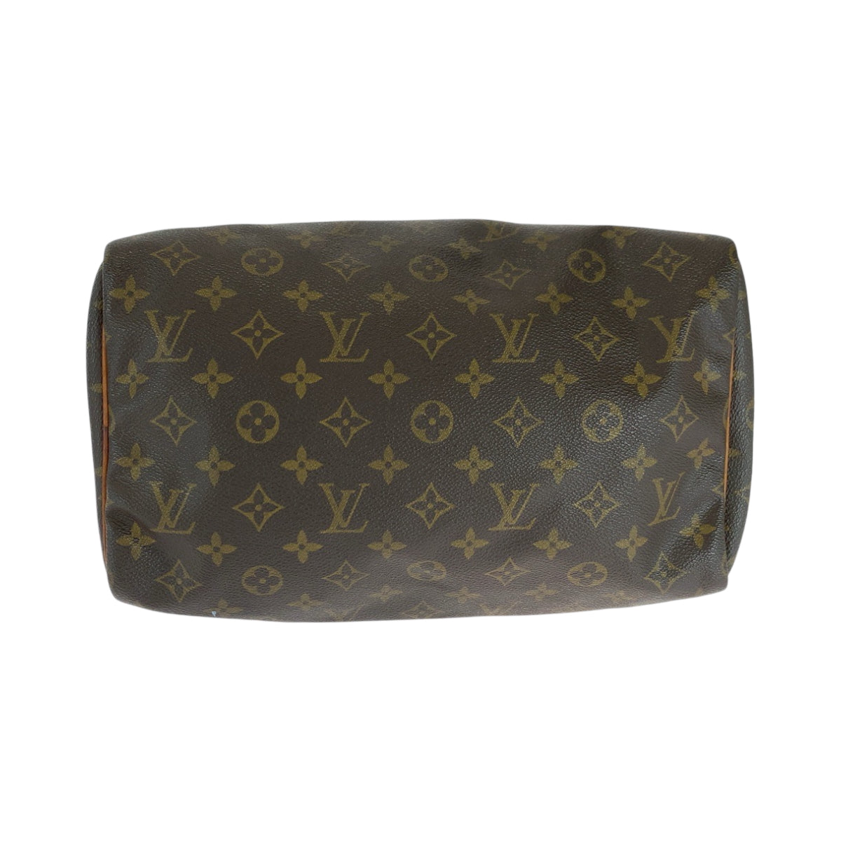 16581
LOUIS VUITTON ルイヴィトン モノグラム スピーディ30 ブラウン ゴールド金具 PVC ハンドバッグ ミニボストンバッグ  レディース AB41