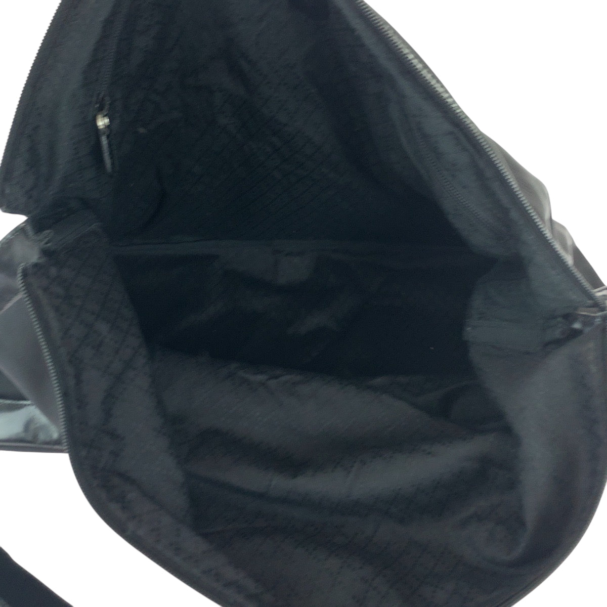 16582
GUCCI グッチ ブラック 黒 シルバー金具 ナイロン / エナメル 012 0153 ショルダーバッグ ボストンバッグ  レディース AB26