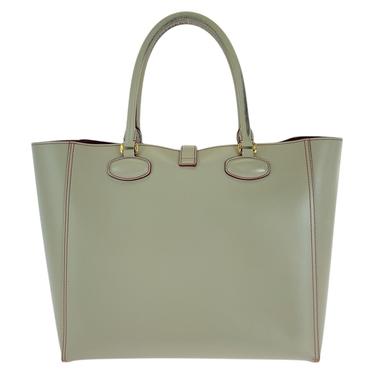 16589
LOEWE ロエベ アナグラム グレー ピンク ゴールド金具 レザー トートバッグ ショルダーバッグ  レディース