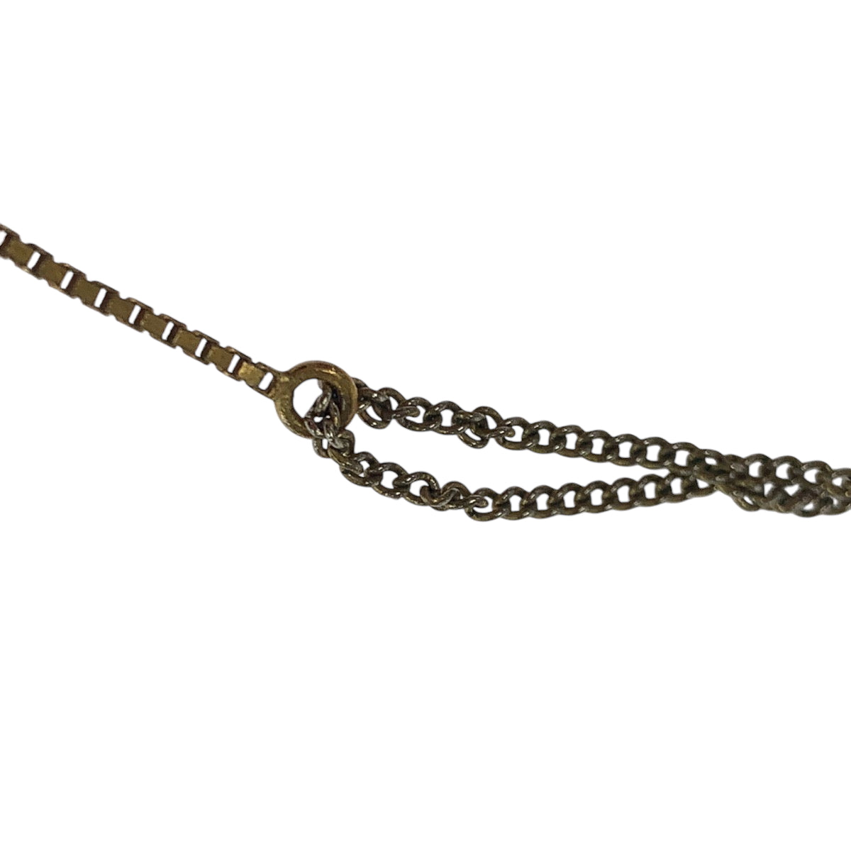 16592
CHANEL シャネル ヴィンテージ ココマーク ゴールド メッキ ネックレス 1982刻印  レディース