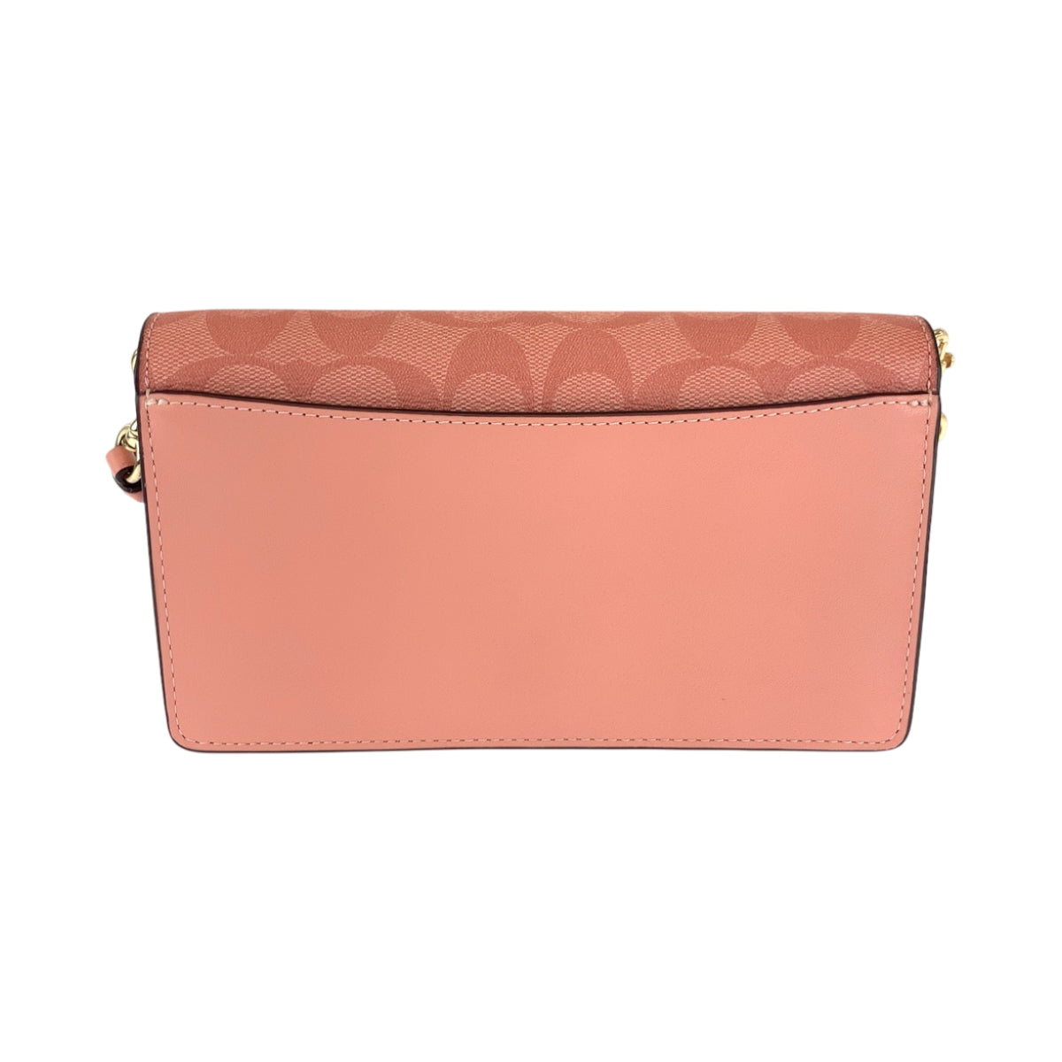 16594
COACH コーチ シグネチャー ピンク ゴールド金具 PVC ショルダーウォレット ショルダーバッグ  レディース A10
