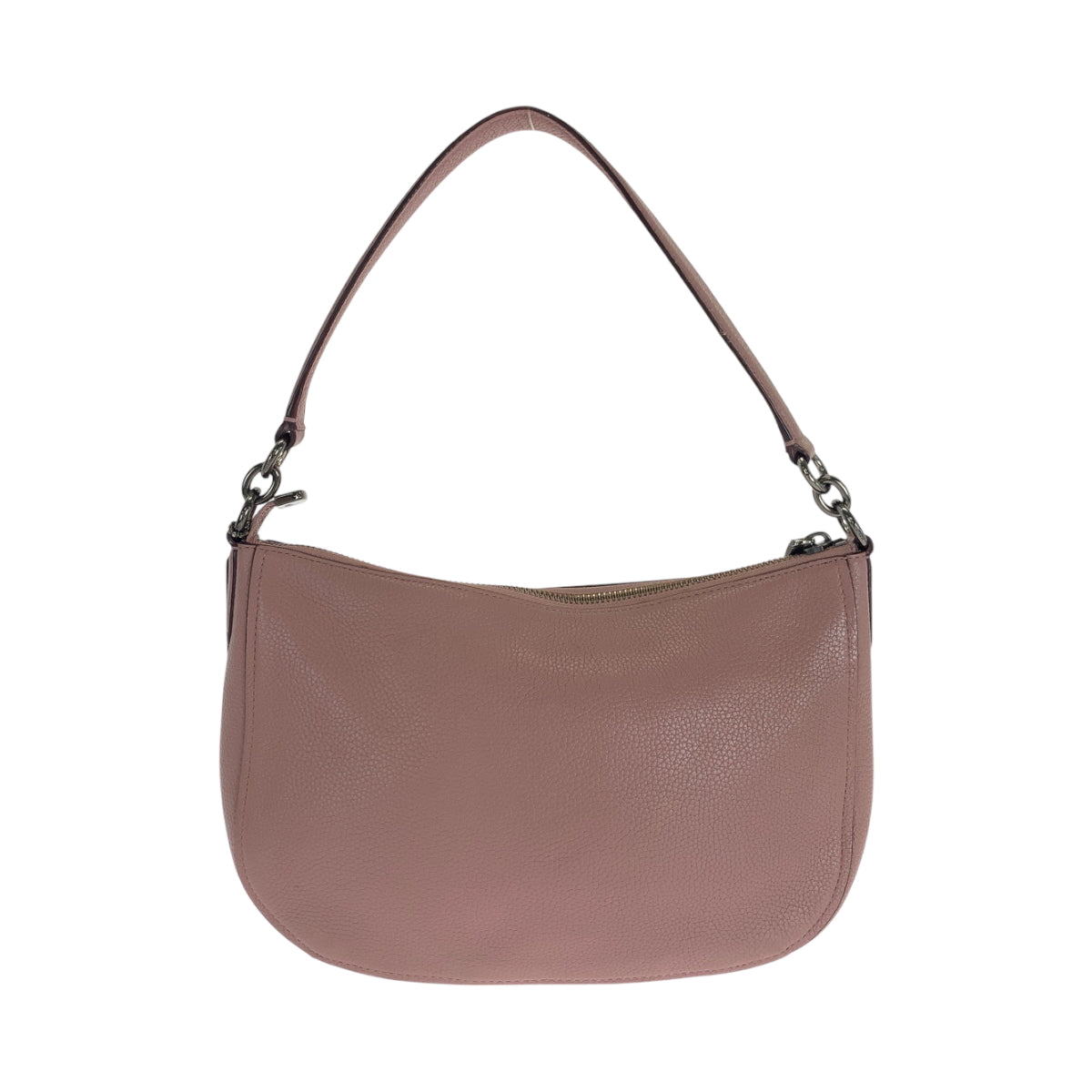 16596
COACH コーチ チェルシー ロゴ ピンク シルバー金具 PVC ショルダーバッグ ハンドバッグ 2way  レディース ABP9