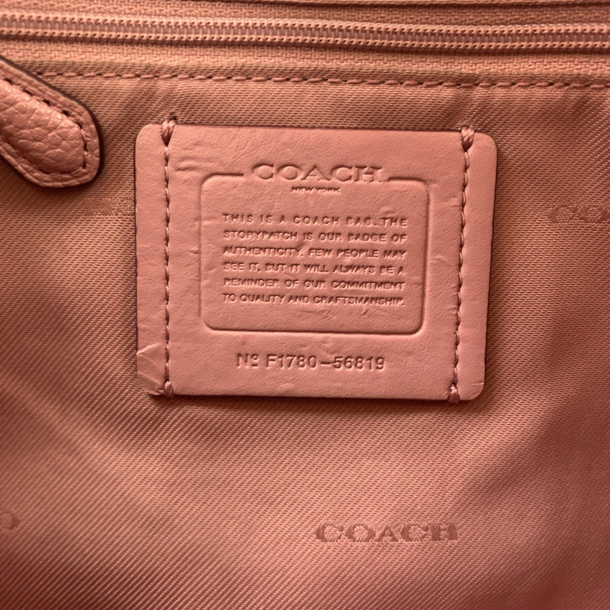 16596
COACH コーチ チェルシー ロゴ ピンク シルバー金具 PVC ショルダーバッグ ハンドバッグ 2way  レディース ABP9
