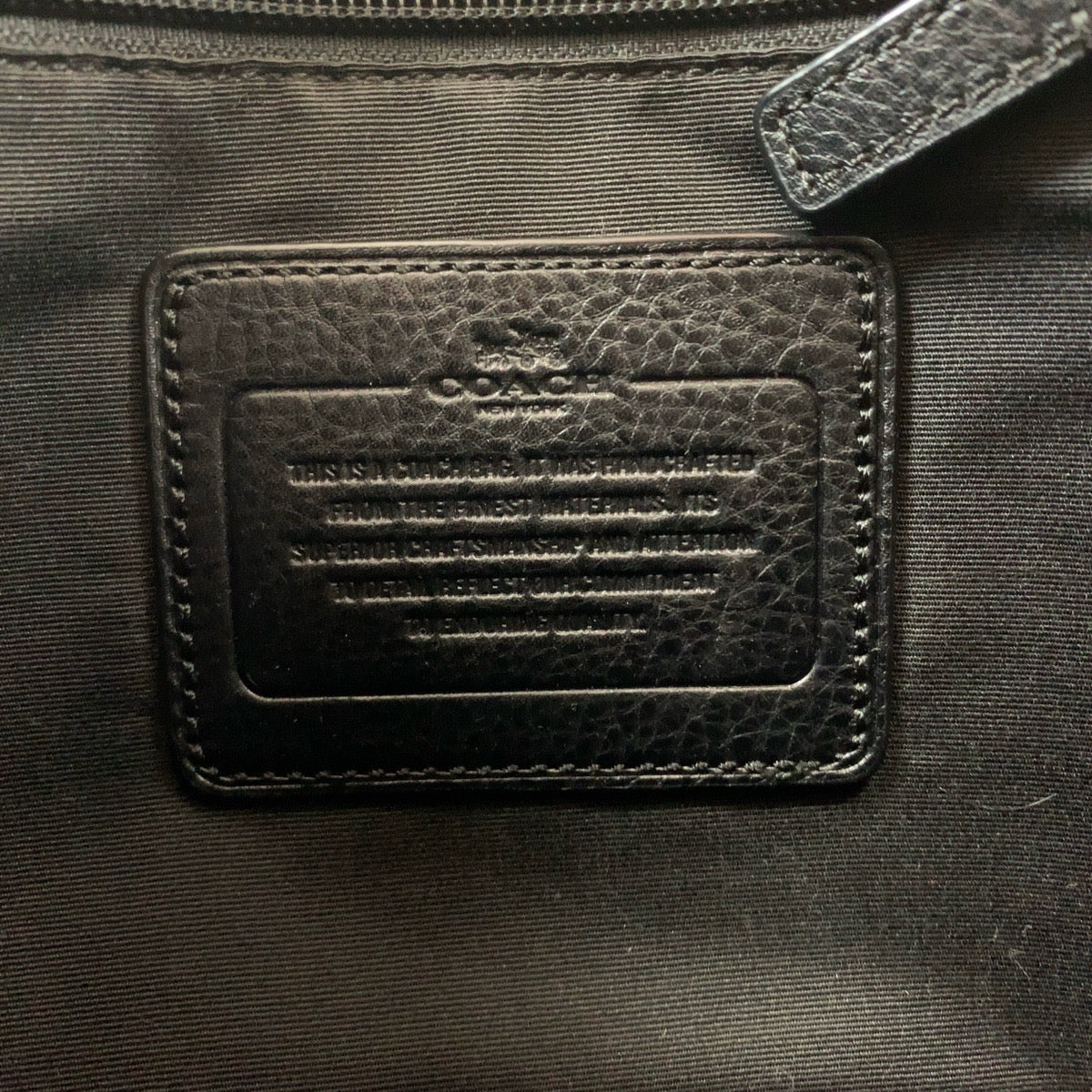 16598
COACH コーチ 男女兼用 ブラック 黒 シルバー金具 レザー ショルダーバッグ ポシェット  メンズ ABP8