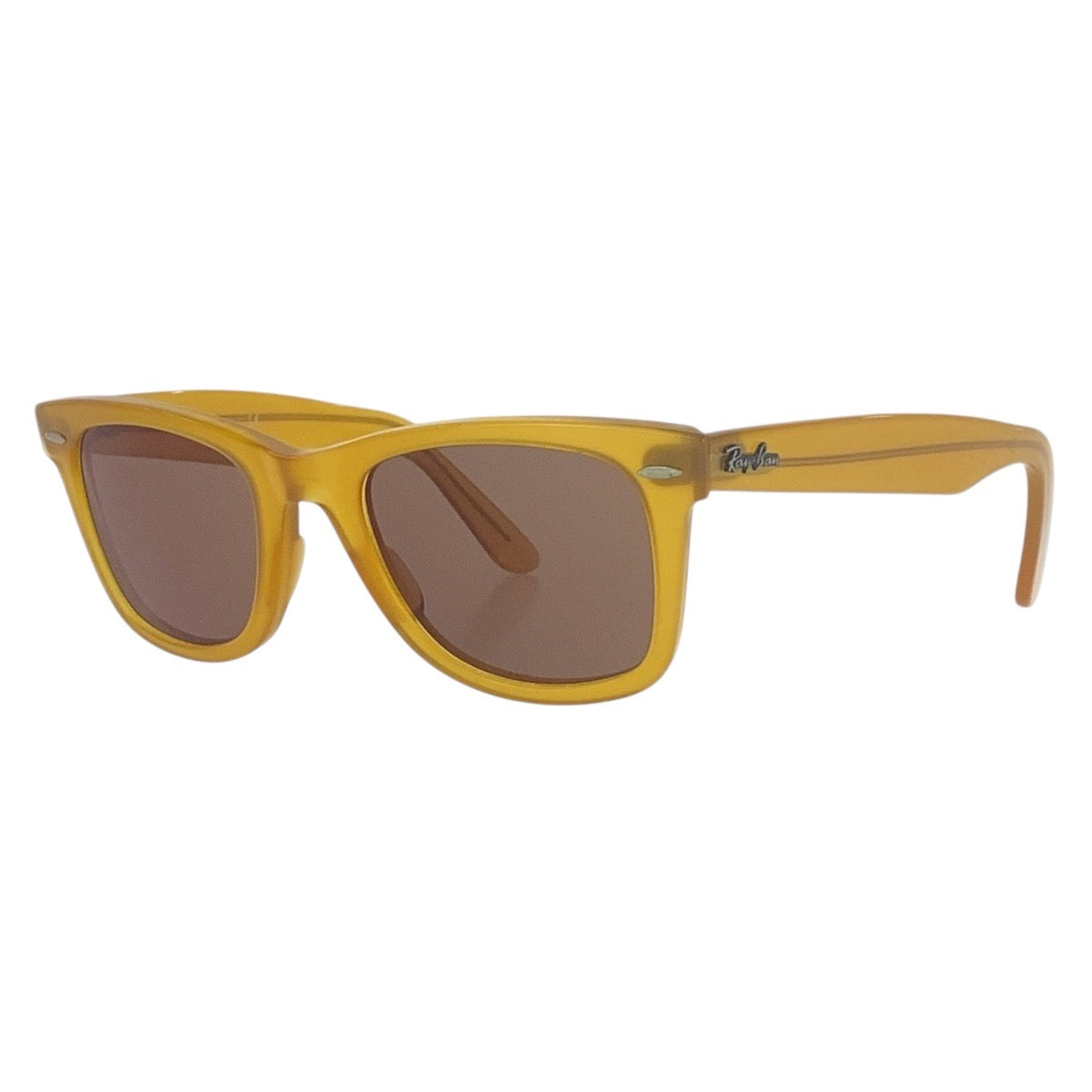16604
Ray-Ban レイバン イエロー シルバー金具 プラスチック RB5121 2027 50□22 150 サングラスフレーム  メンズ