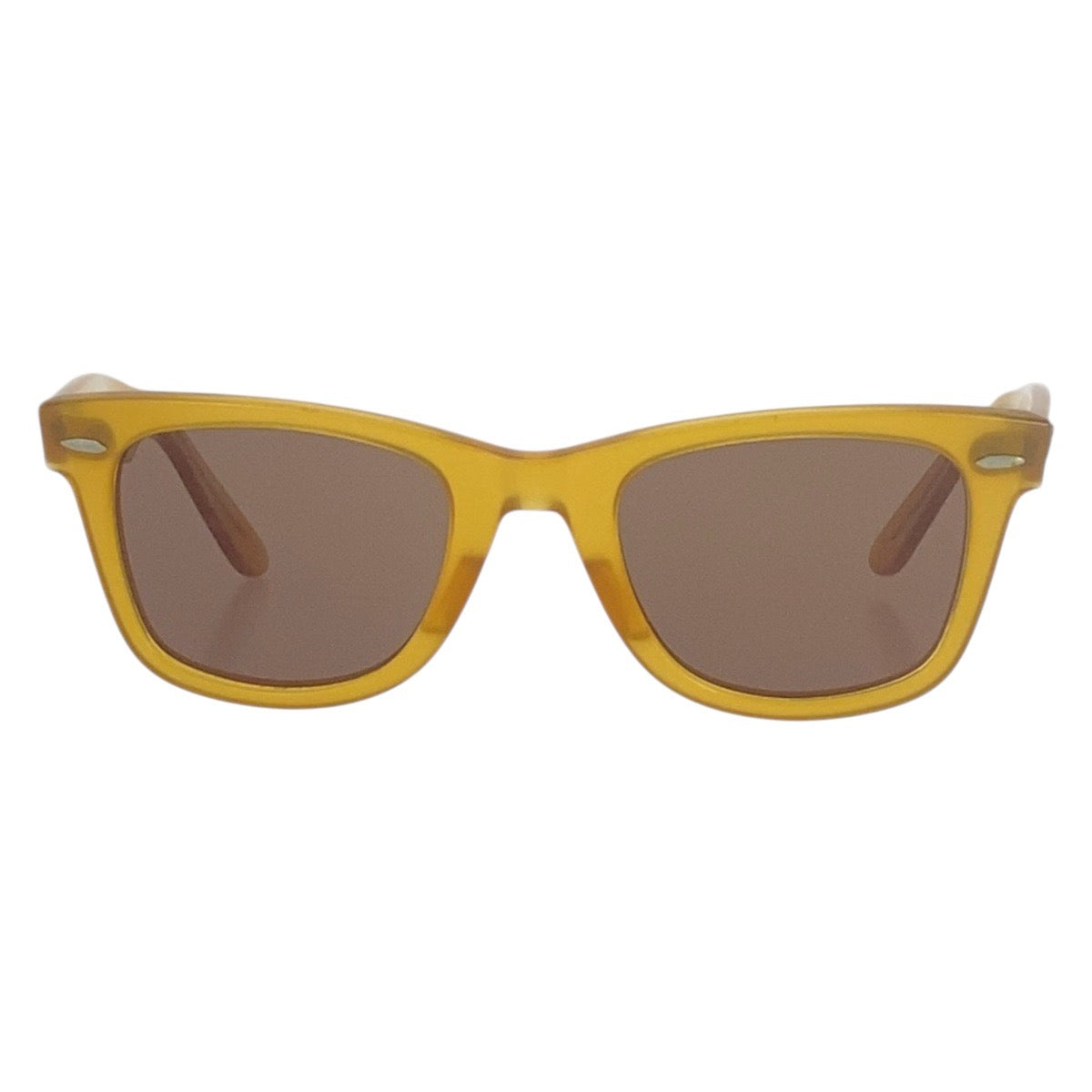 16604
Ray-Ban レイバン イエロー シルバー金具 プラスチック RB5121 2027 50□22 150 サングラスフレーム  メンズ