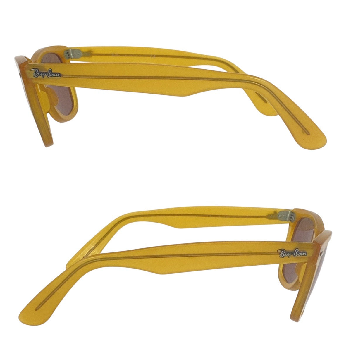 16604
Ray-Ban レイバン イエロー シルバー金具 プラスチック RB5121 2027 50□22 150 サングラスフレーム  メンズ