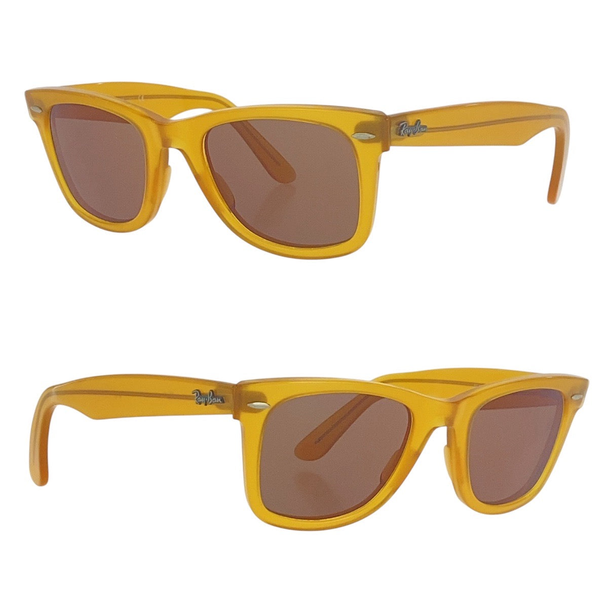 16604
Ray-Ban レイバン イエロー シルバー金具 プラスチック RB5121 2027 50□22 150 サングラスフレーム  メンズ