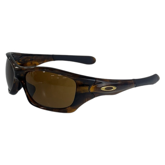 16605
OAKLEY オークリー PIT BULL ブラウン プラスチック / シリコン ⚪︎⚪︎9161 01 62 18 サングラス スクエア  メンズ