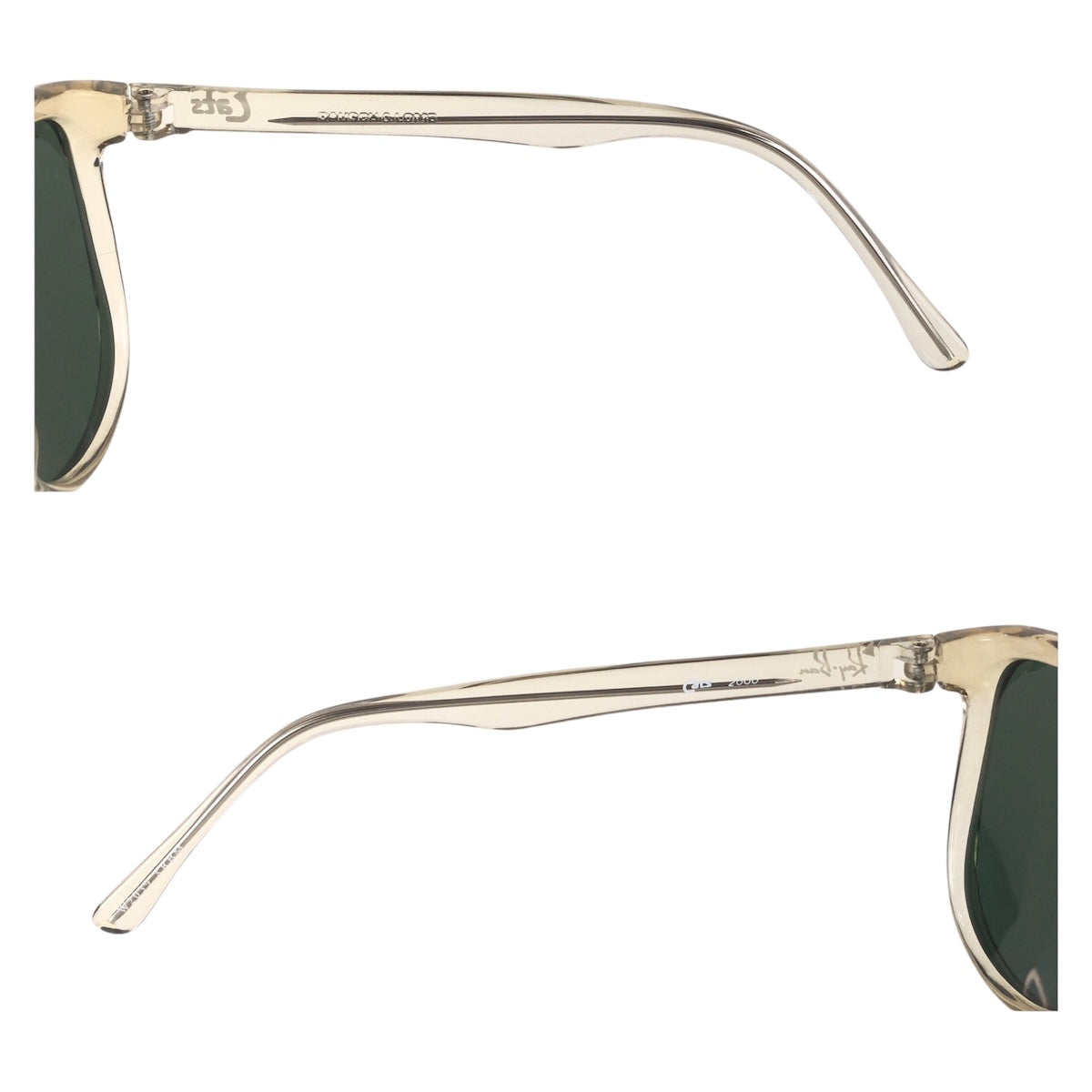 16611
Ray-Ban レイバン ヴィンテージ ボシュロム クリア シルバー金具 プラスチック W2039 XRBM Cats 2000 サングラス 男女兼用 ウェリントン  レディース ABP16