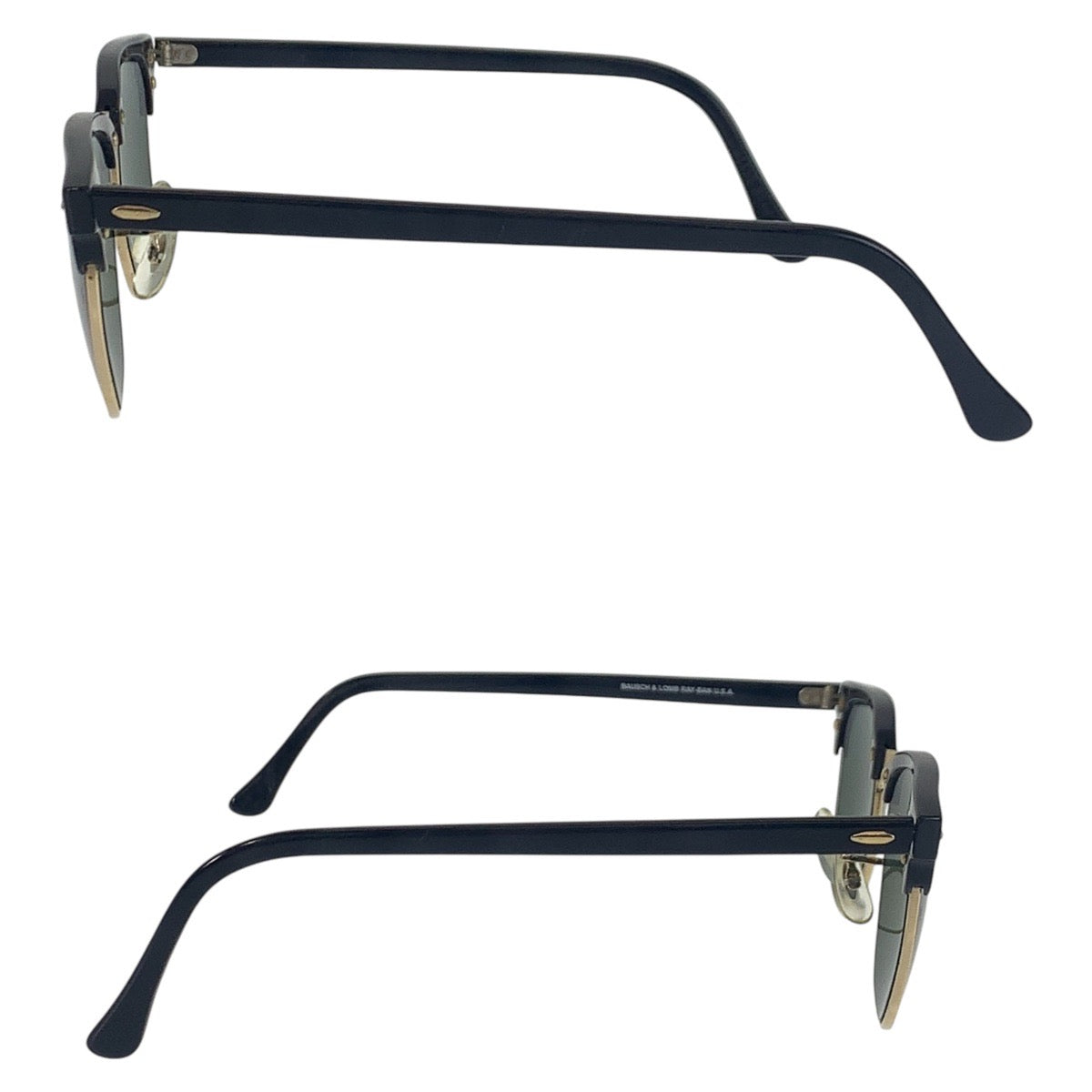 16612
Ray-Ban レイバン ヴィンテージ ボシュロム クラブマスター ブラック 黒 ゴールド金具 プラスチック / メタル W1115 XTAM サングラス 男女兼用 ウェリントン  メンズ ABP17