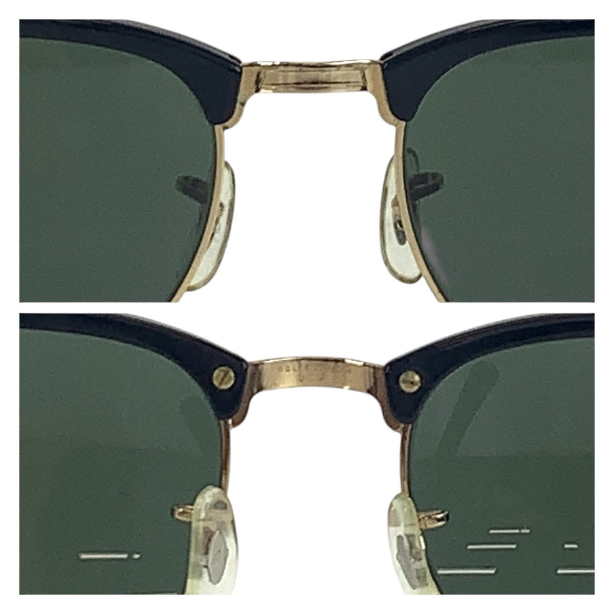 16612
Ray-Ban レイバン ヴィンテージ ボシュロム クラブマスター ブラック 黒 ゴールド金具 プラスチック / メタル W1115 XTAM サングラス 男女兼用 ウェリントン  メンズ ABP17
