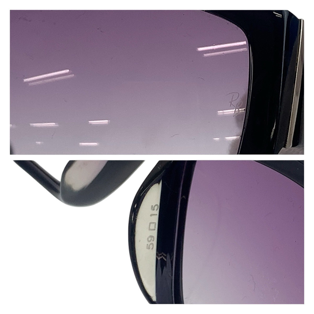 16613
Ray-Ban レイバン ブラック 黒 シルバー金具 プラスチック RB2145 901/8G 59◻︎15 140 サングラス 男女兼用 スクエア  メンズ
