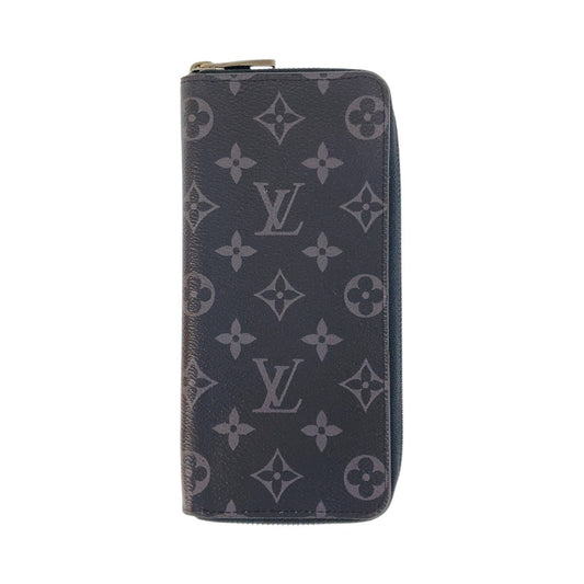 16616
LOUIS VUITTON ルイヴィトン モノグラム エクリプス ジッピーウォレット ヴェルティカル ブラック 黒 シルバー金具 PVC M62295 長財布 ラウンドファスナー  メンズ ABP39