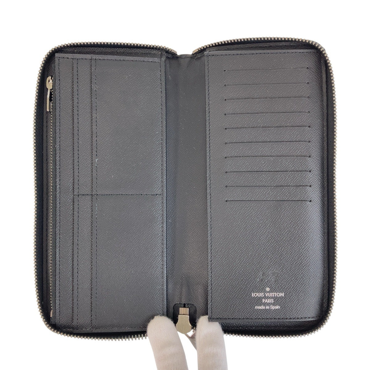 16616
LOUIS VUITTON ルイヴィトン モノグラム エクリプス ジッピーウォレット ヴェルティカル ブラック 黒 シルバー金具 PVC M62295 長財布 ラウンドファスナー  メンズ ABP39