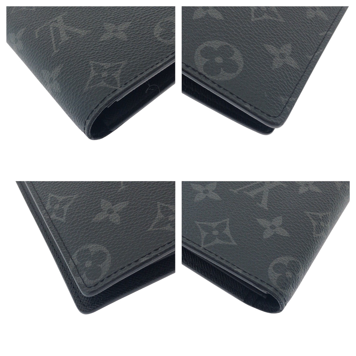 16617
LOUIS VUITTON ルイヴィトン モノグラム エクリプス ポルトフォイユ ブラザ ノワール ブラック 黒 シルバー金具 PVC M61697 長財布 ロングウォレット  メンズ