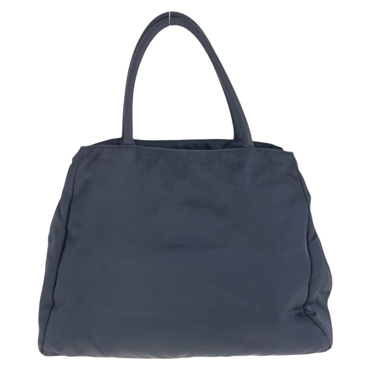 16623
PRADA プラダ テスート 三角ロゴプレート ブラック 黒 シルバー金具 ナイロン トートバッグ ハンドバッグ  レディース ABP38