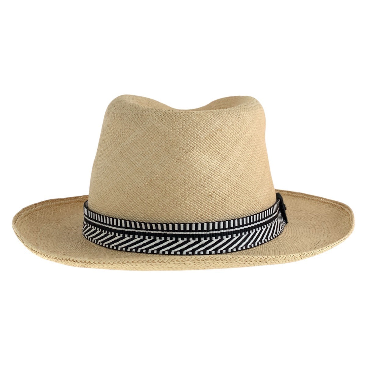 16625
HERMES エルメス パナマハット サイズ56 ベージュ シルバー金具 ストロー ハット 麦わら帽子  メンズ A48