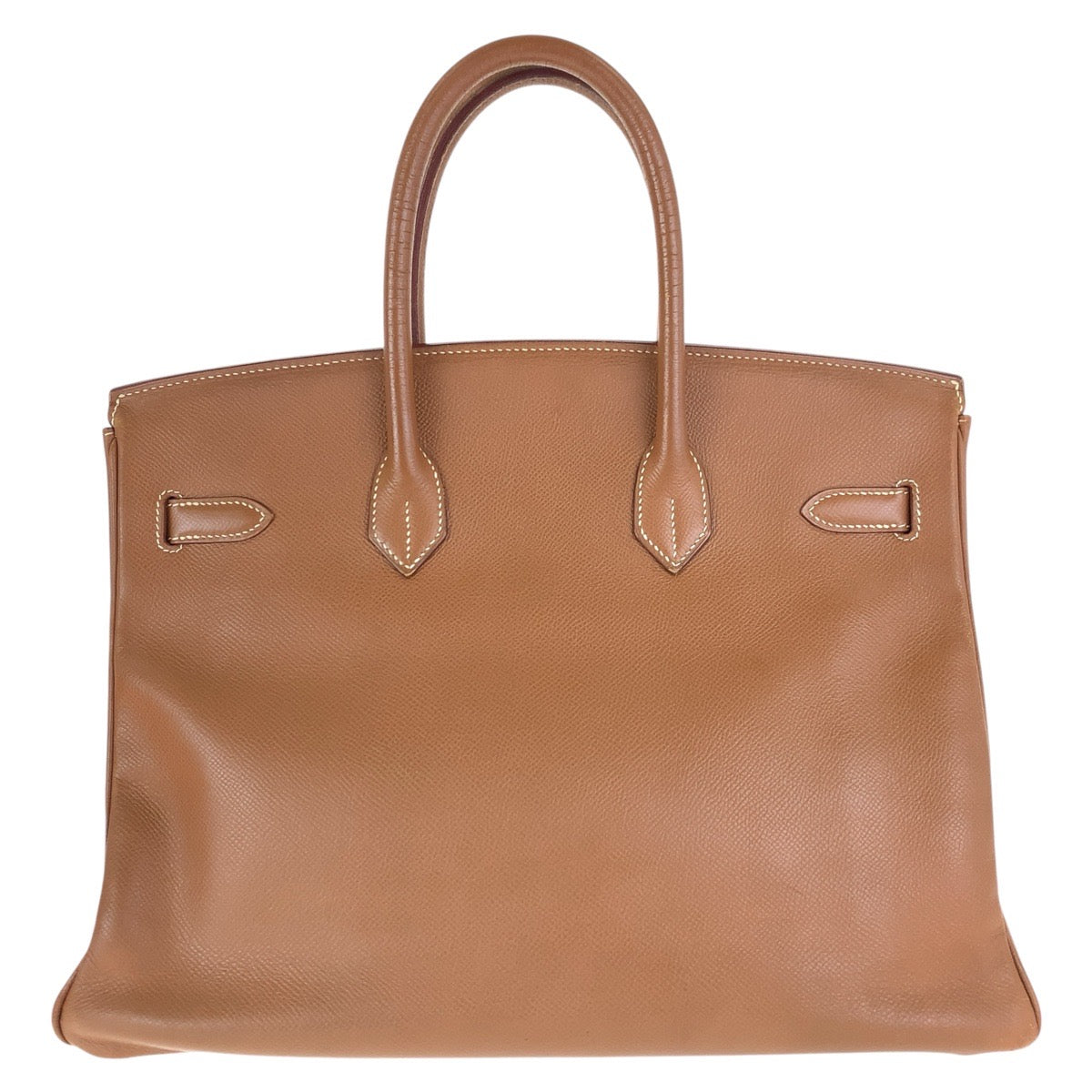 16650
HERMES エルメス ヴィンテージ バーキン 35 ゴールド ブラウン ゴールド金具 クシュベル ハンドバッグ トートバッグ ◻︎A刻印  レディース