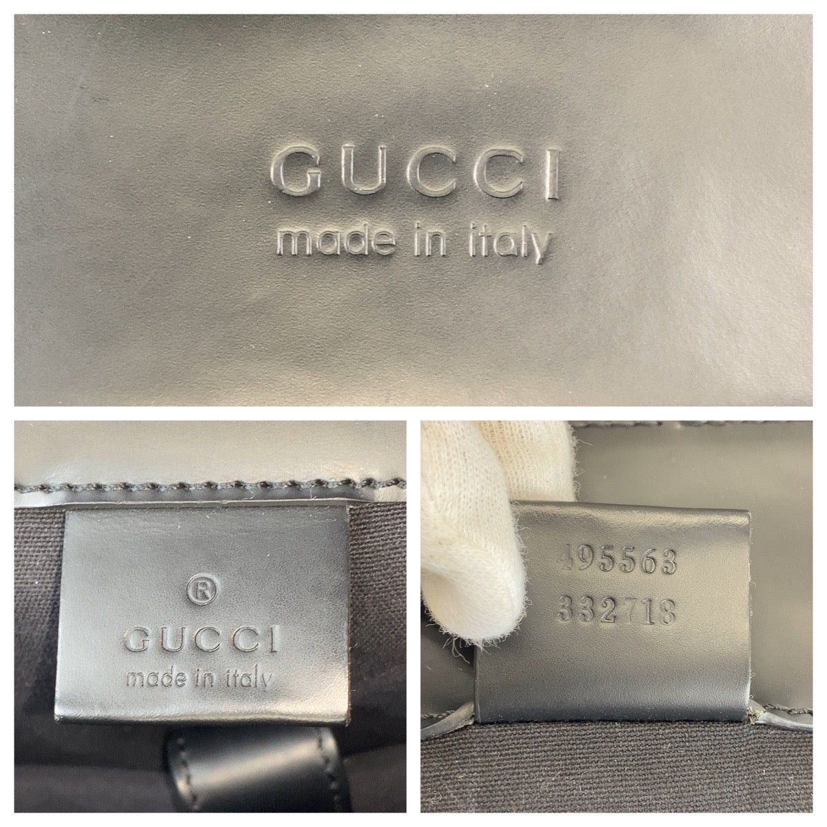 16651
GUCCI グッチ シェリーライン ブラック 黒 シルバー金具 GGスプリームキャンバス / レザー 495563 リュックサック バックパック  メンズ ABP130