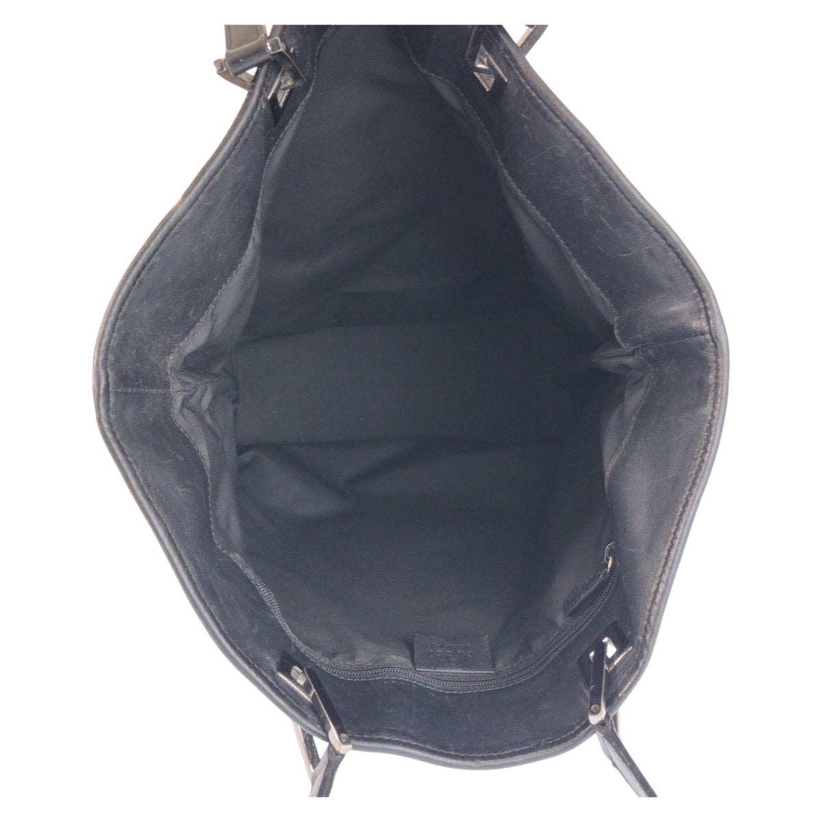 16665
GUCCI グッチ ブラック 黒 GGキャンバス / レザー 31243 トートバッグ ショルダーバッグ  レディース AB28