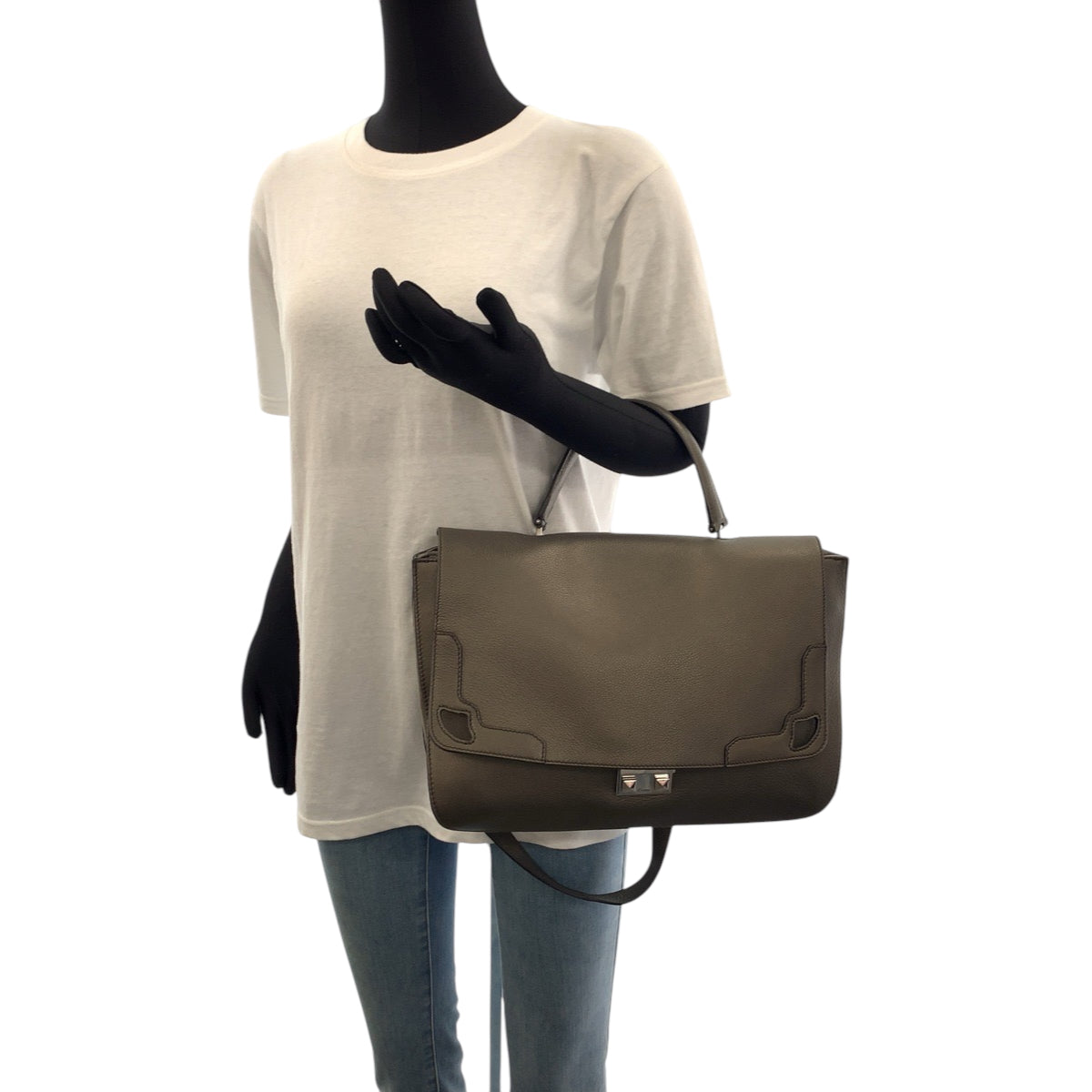 16668
CARTIER カルティエ マルチェロ ドゥ カルティエ ブラウン シルバー金具 レザー L1001529 ショルダーバッグ ハンドバッグ 2way  レディース ABP54