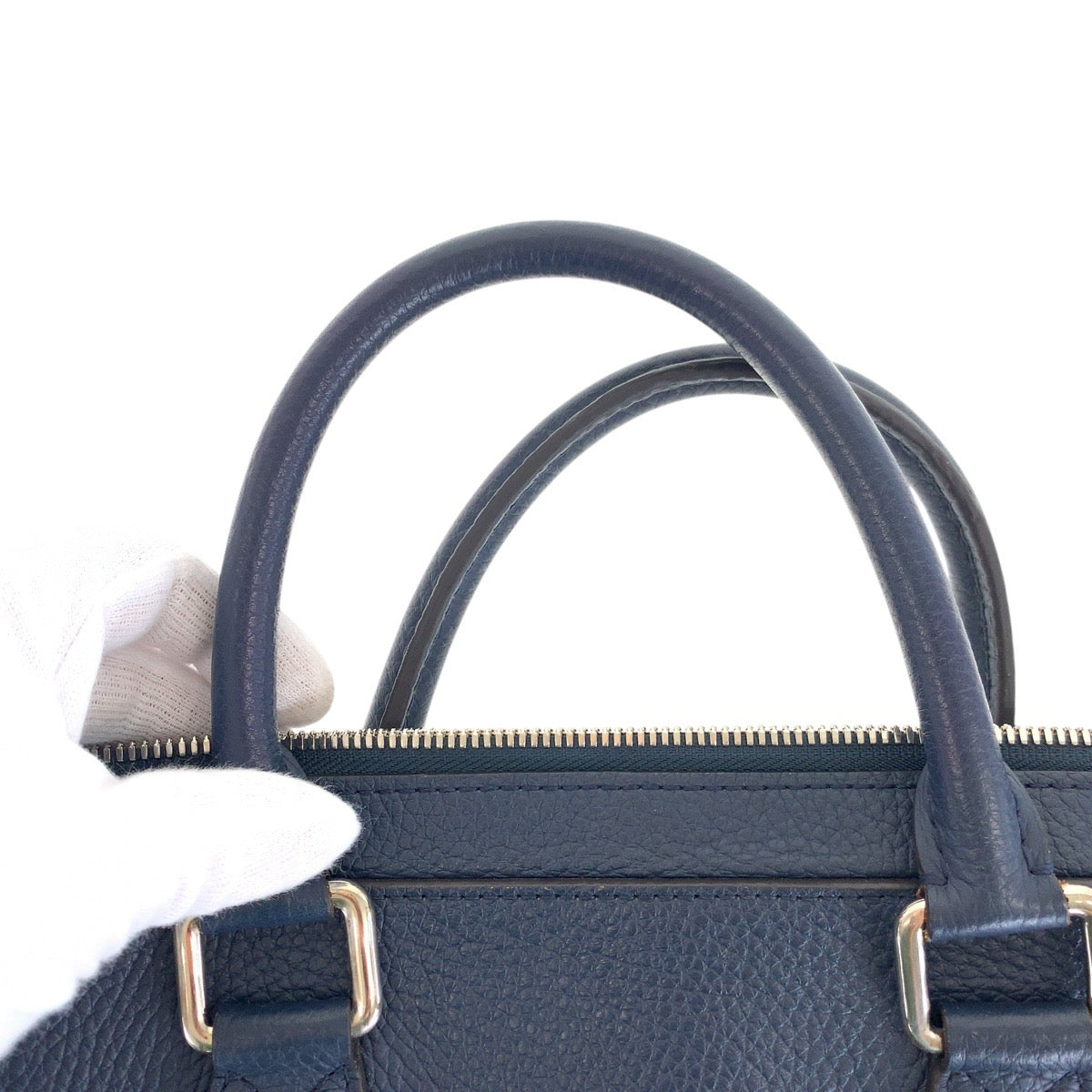 16671
LOUIS VUITTON ルイヴィトン アルマンド ブリーフケース PM ネイビー シルバー金具 レザー M53490 ビジネスバッグ ブリーフケース 2way  メンズ ABP180